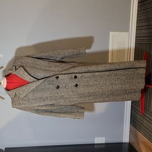 Collection Elegante Vintage Wool Trench Coat